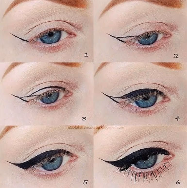 Kolay eyeliner sürme teknikleri